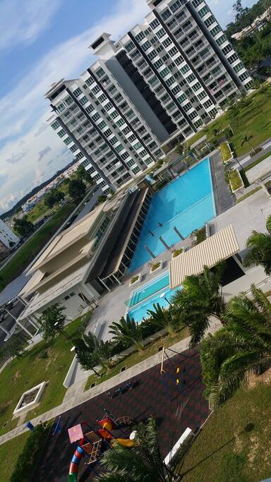 If you like swimming and relaxing it is an ideal place to stay