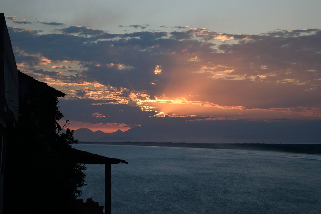 Sunset view from room.