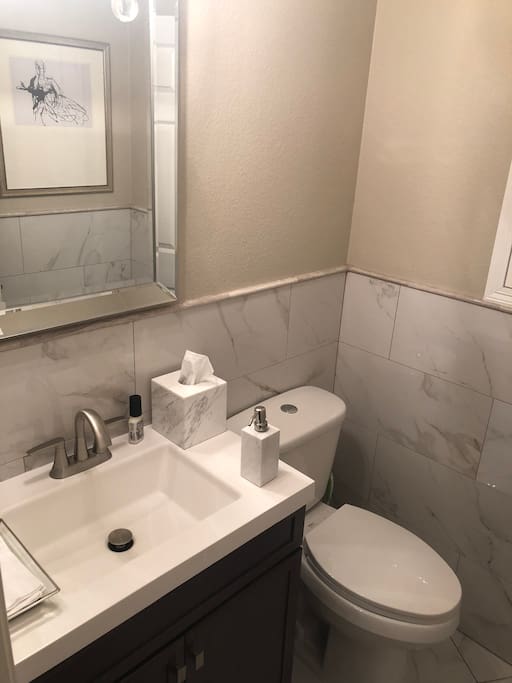 Shared half bath (downstairs)