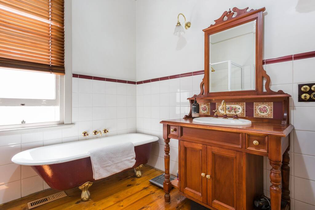 Big open bathroom