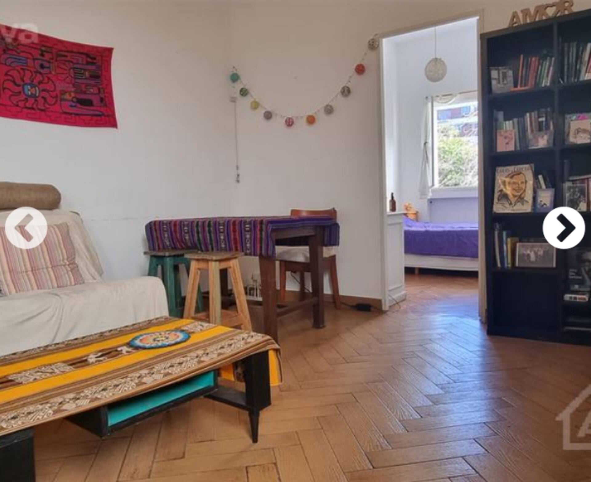 1 quarto com jardim, Palermo