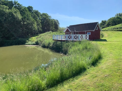 Glamping and unique nature at Tjele Langsø