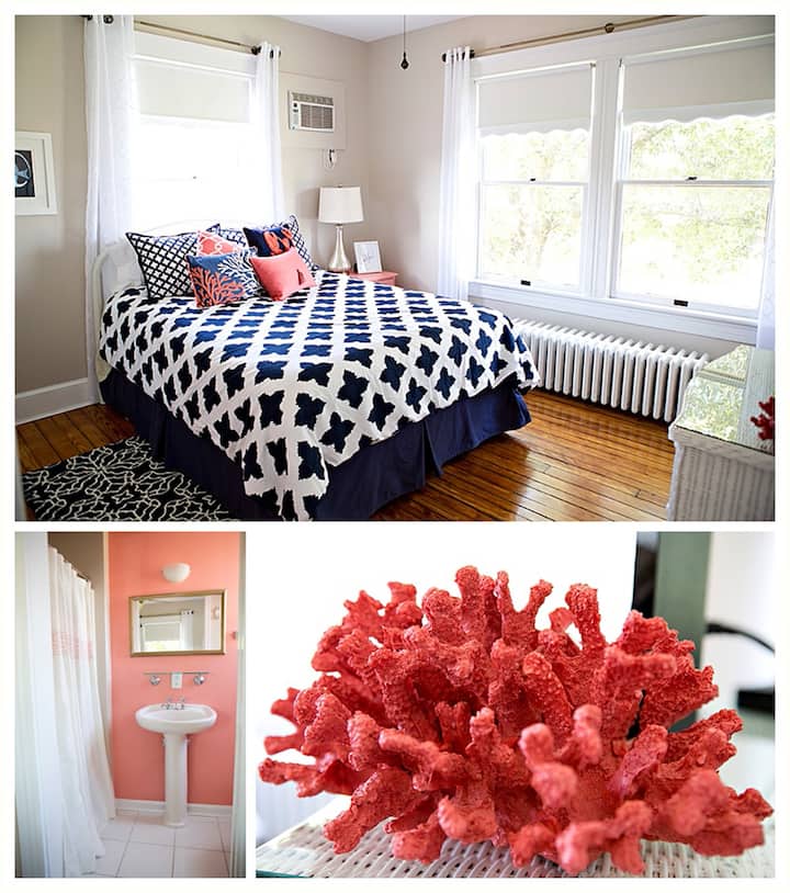 Dormitorio #3 (cama queen con baño completo).