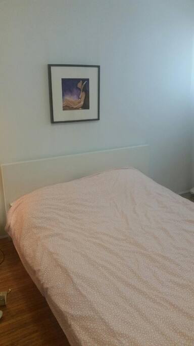 The bed room
