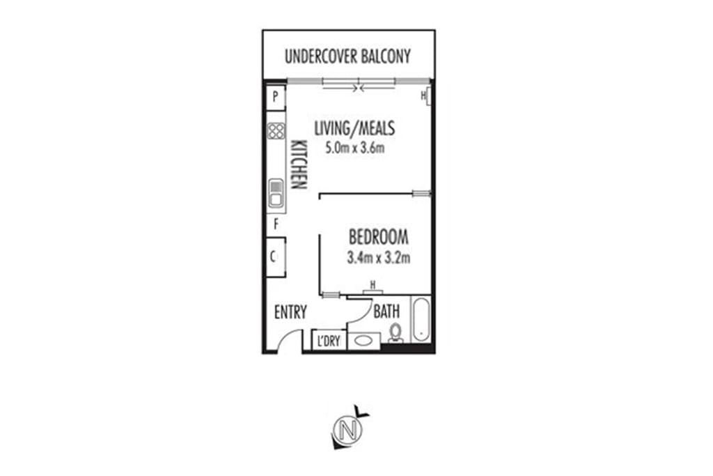 Floor plan of my place.