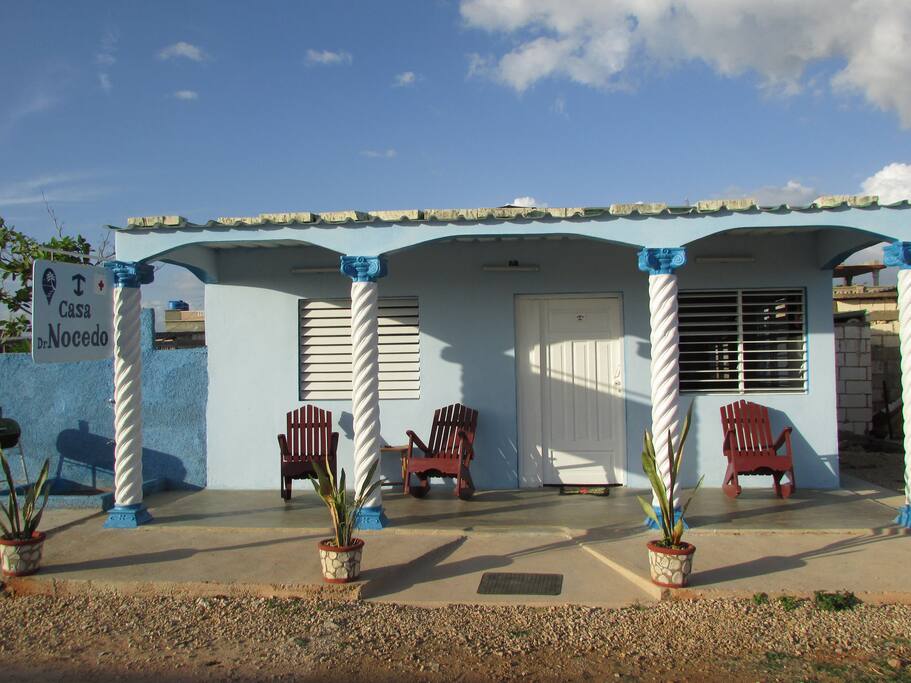 Frente de la casa