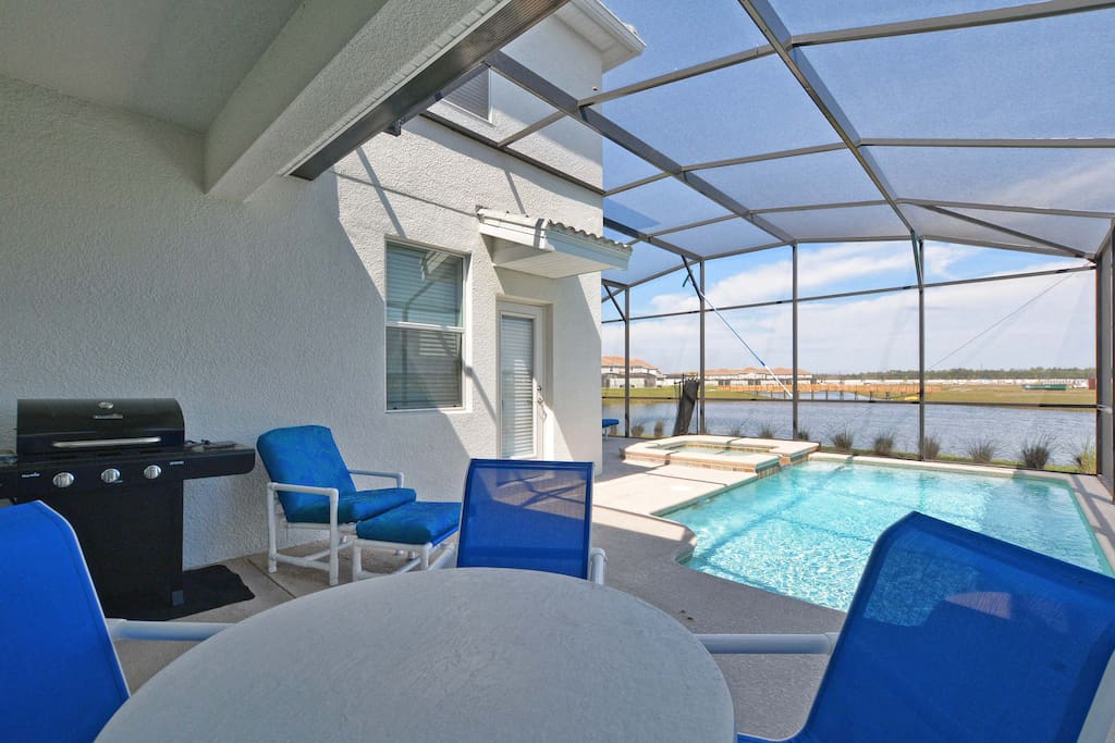 Private Screened Pool & Spa