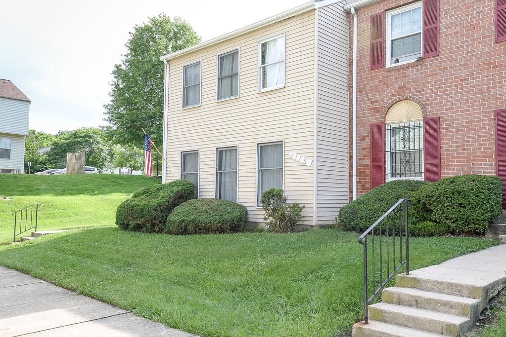 Exterior Front view of our home