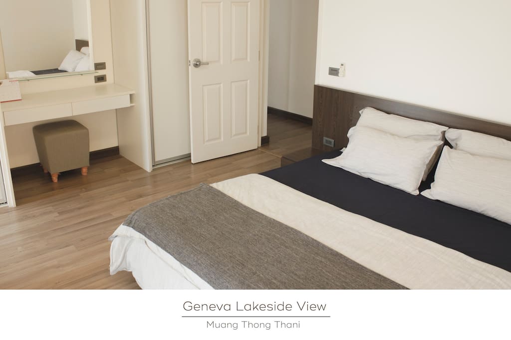 1st Bedroom with double bed