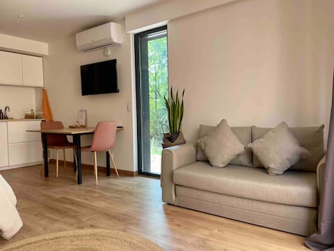 Top Airbnb: Lodge Véronique - 3 adults - Private Nordic bath à Épinal