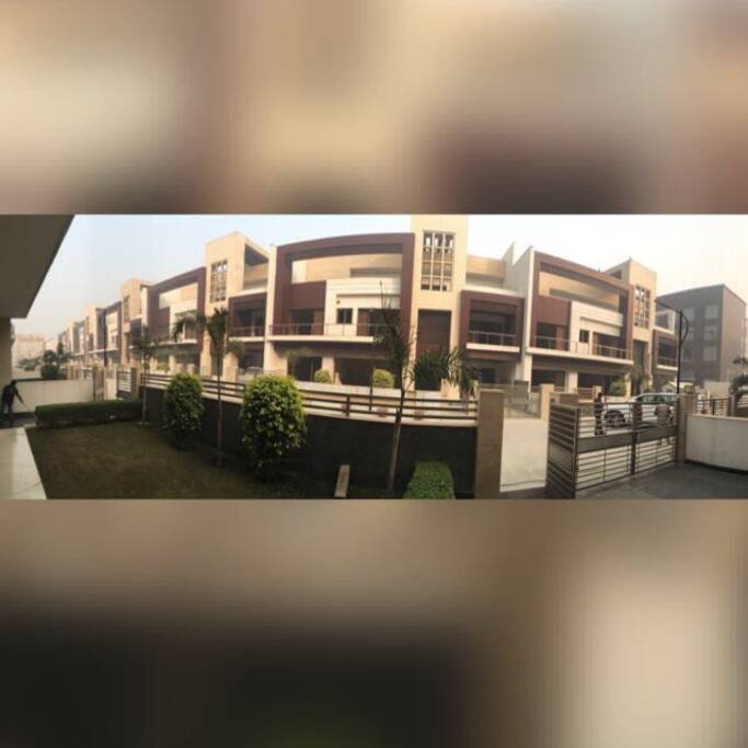 Wide View of all our gated villa's complex !!!