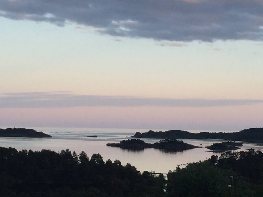 View from walk in the neighborhood