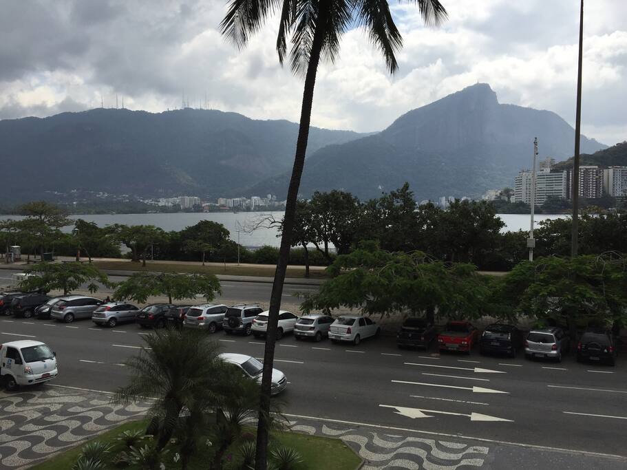 Lista frontal Lagoa com praia de Ipanema no melhor ponto a 400 metros