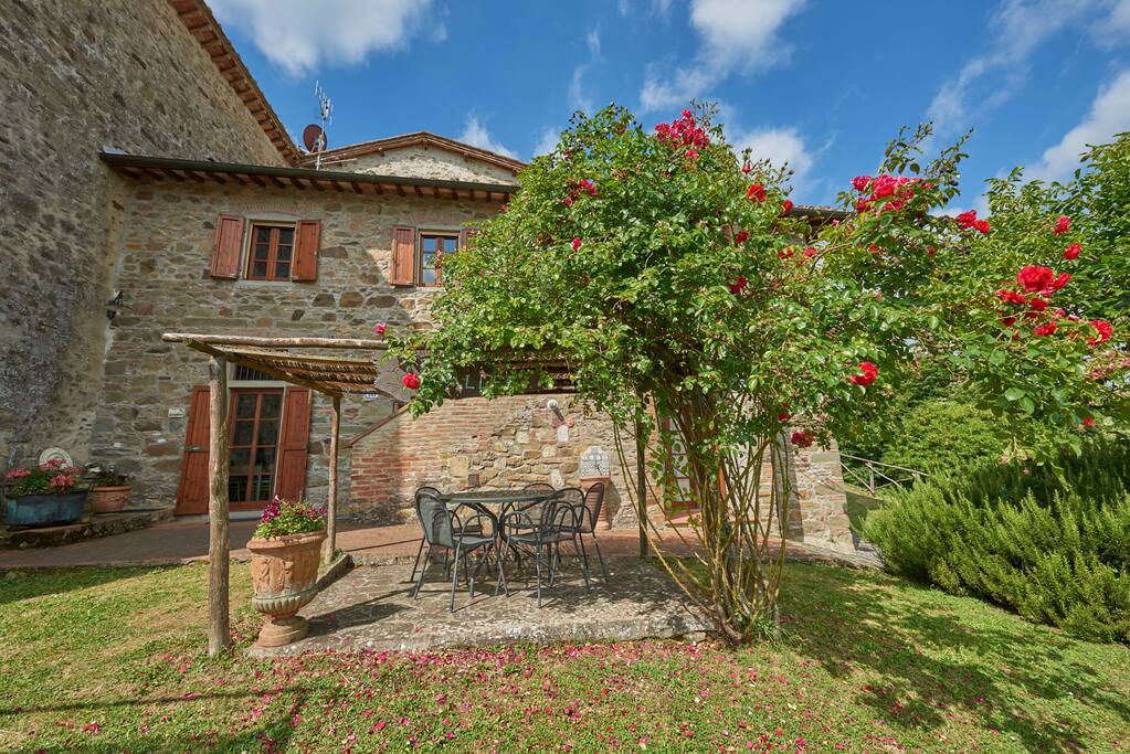outisde private flat veranda