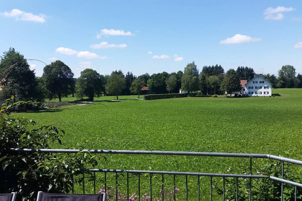 Weitblick von der Terasse