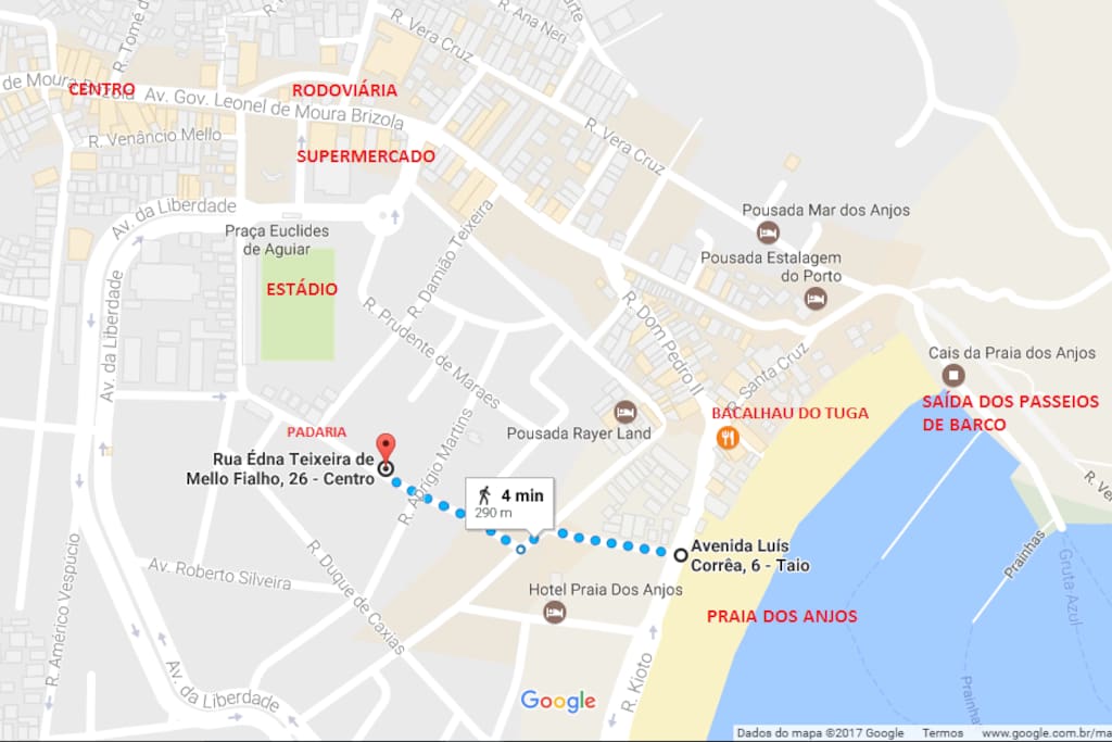 Mapa da Cidade