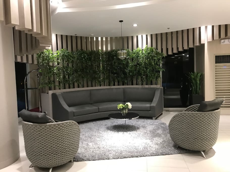 Condo Reception and Lobby area