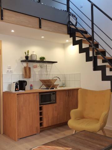 Maisonnette indépendante à côté du centre ville