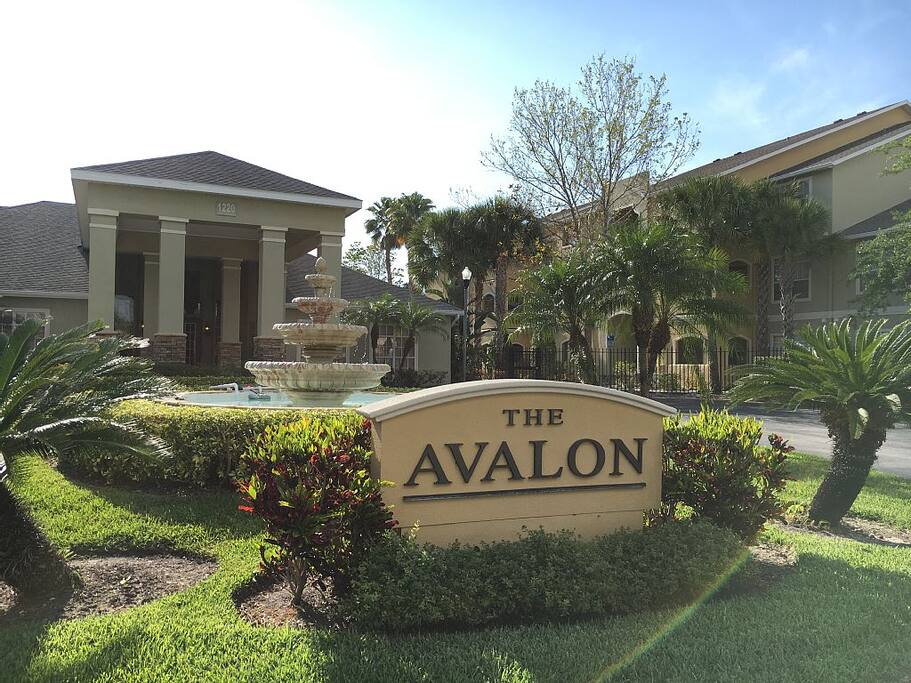 Avalon of Clearwater entrance.