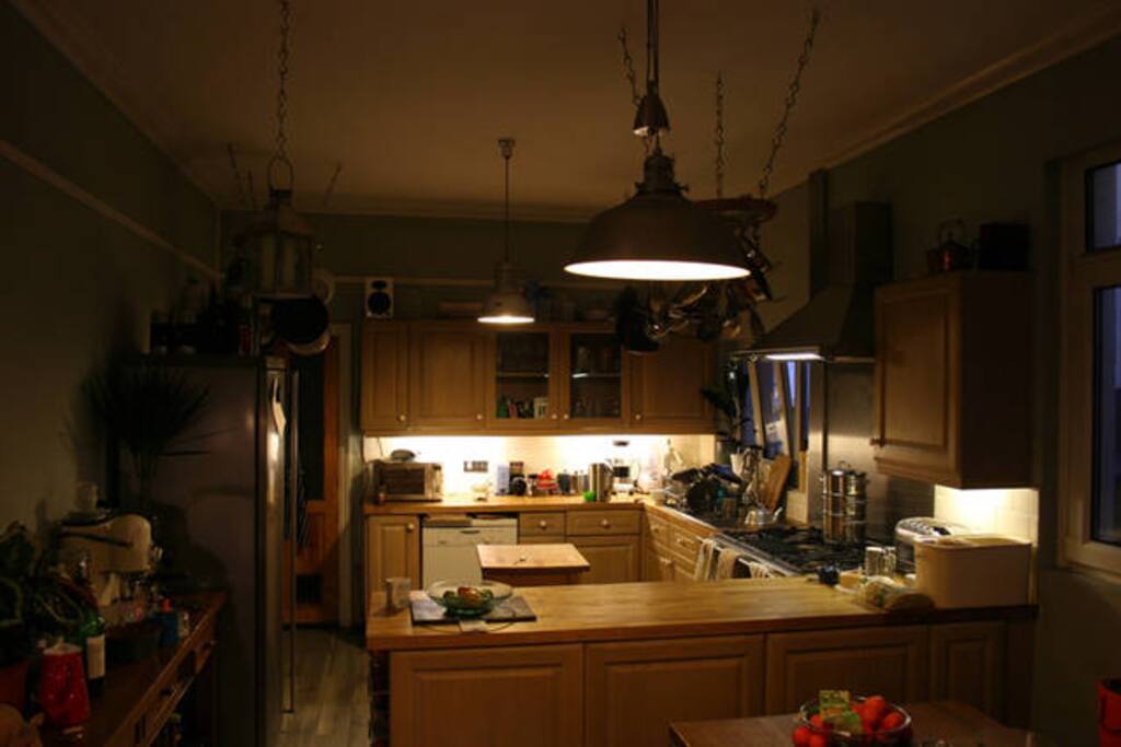 A cook's kitchen