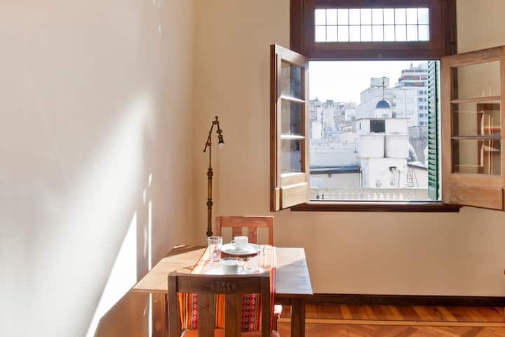 Apartamento de 1 quarto em Balvanera