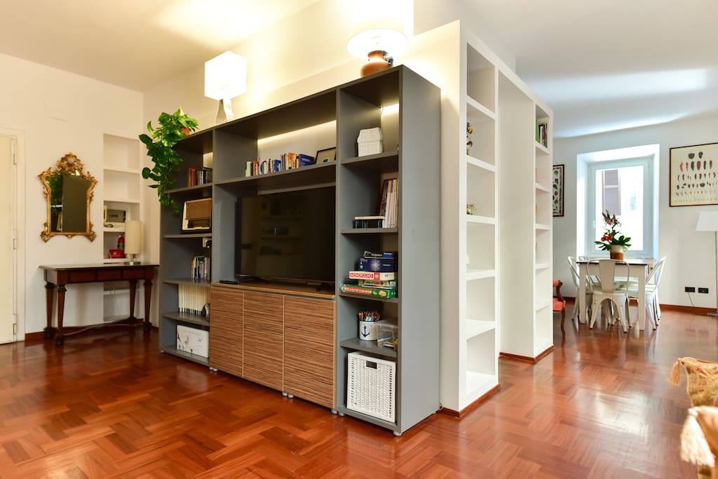 Living Area + Dining Area
