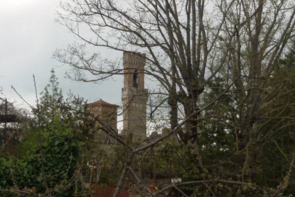 Vista del Palazzo dei Priori dalla terrazza
