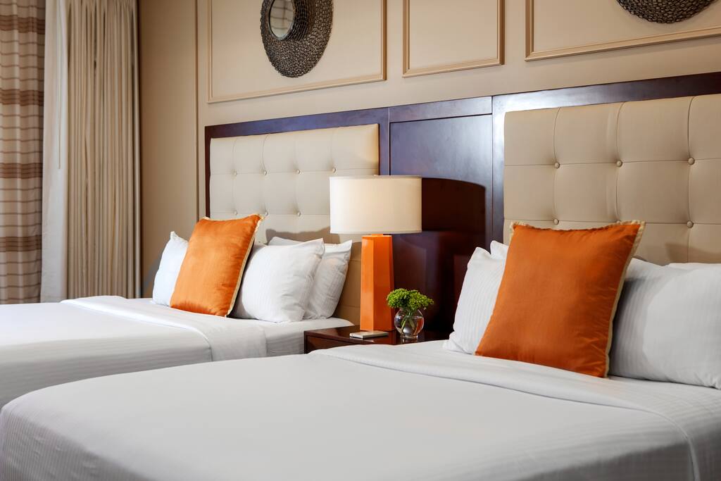 Adjoining Queen Queen suite