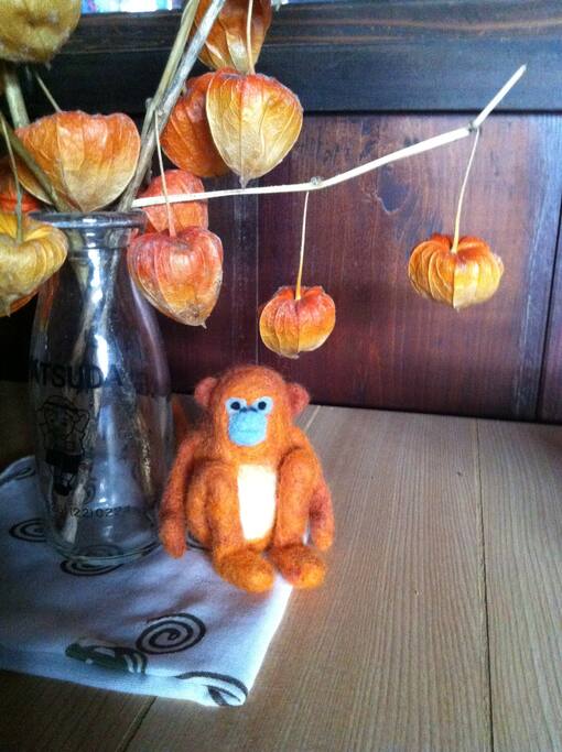 Welcome to my home! You may even see some real monkeys nearby if you're lucky...
