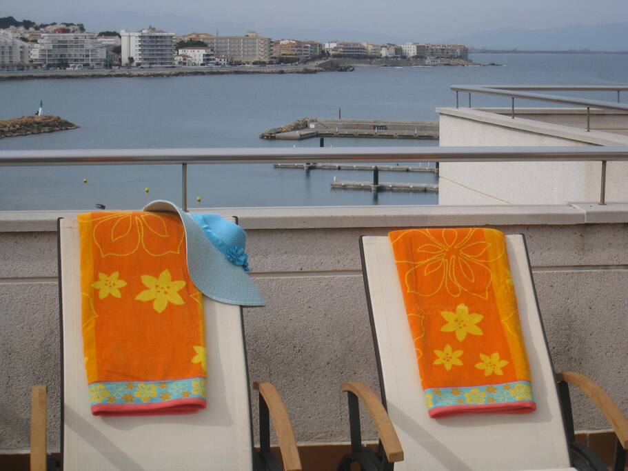 Vista desde la terraza del ático
