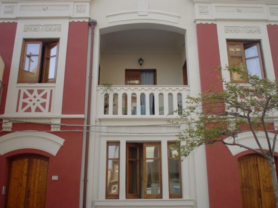 Facciata della casa