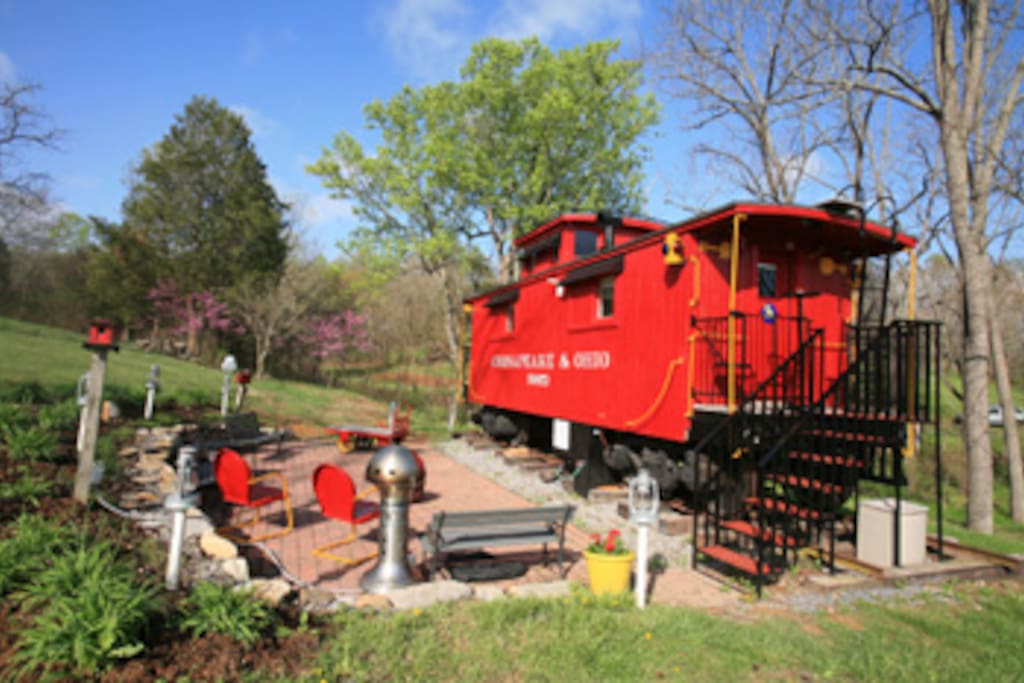 1926 C&O Caboose Trains for Rent in Natural Bridge, Virginia, United