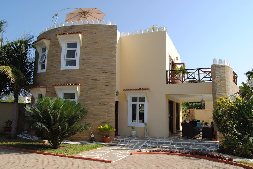 Villa and terrace