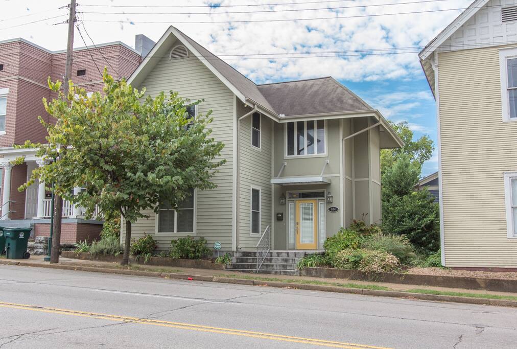 Convenient free street parking in front of house as well as dedicated space in rear.