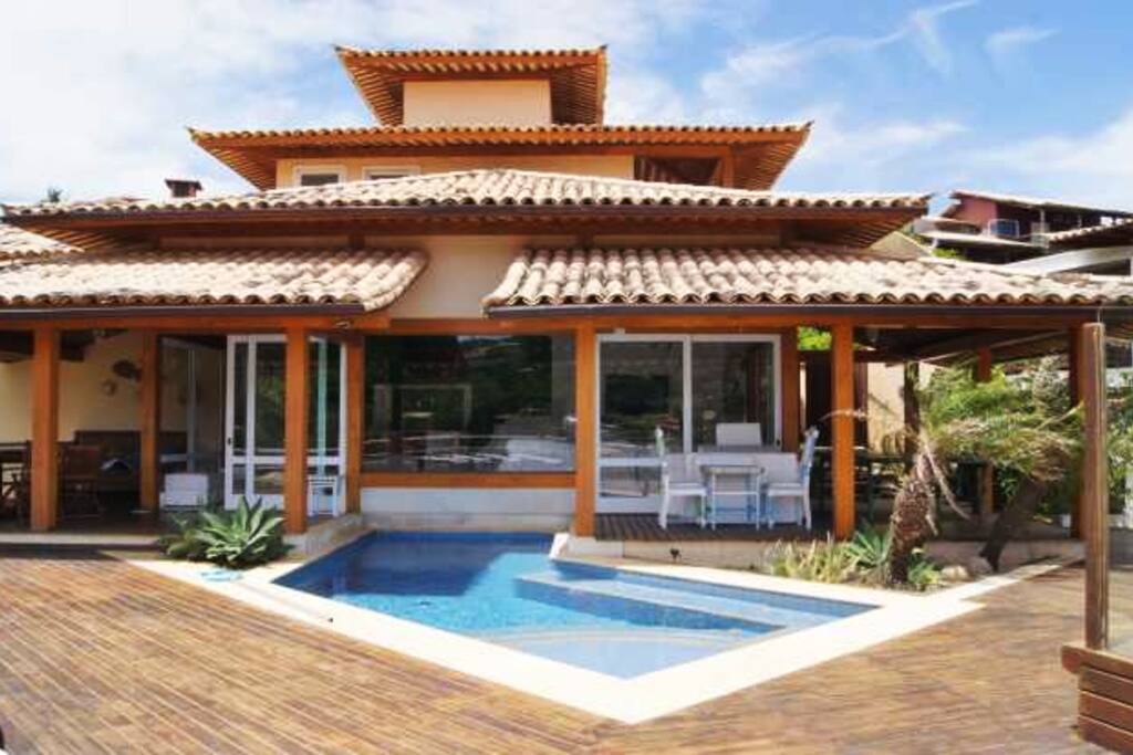 Vista de Frente da casa