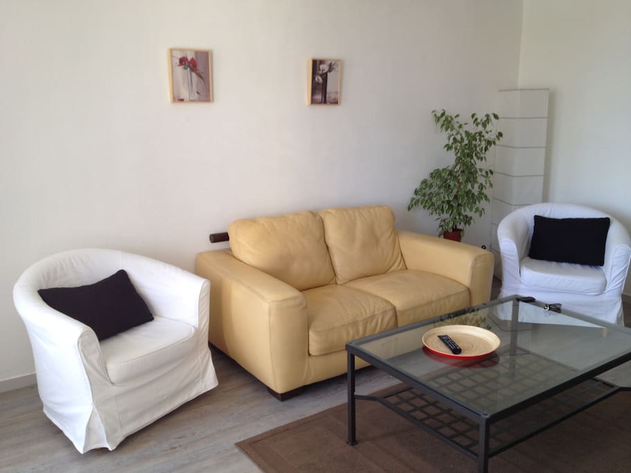 Un salon spacieux