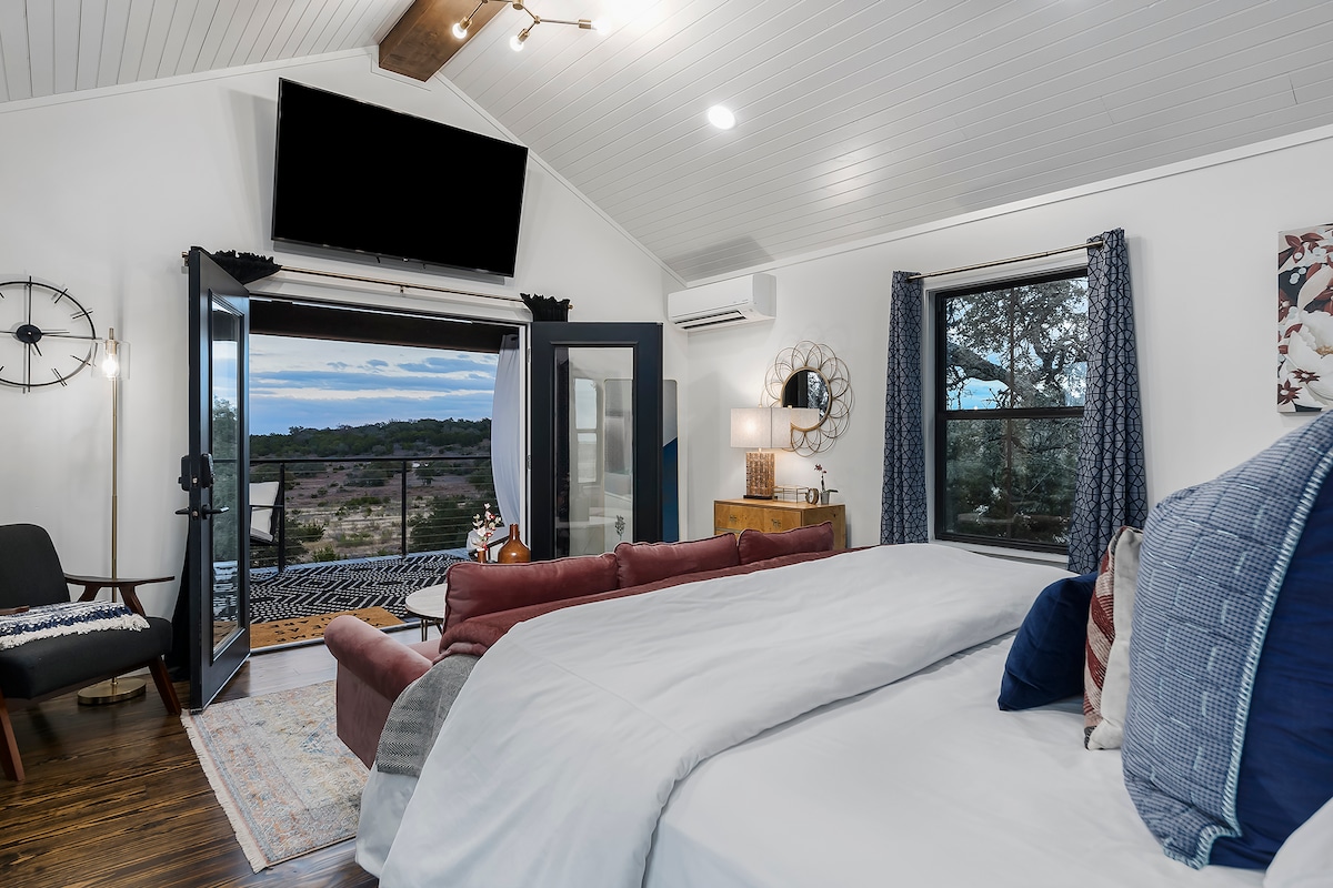 Views from the bed with your morning coffee