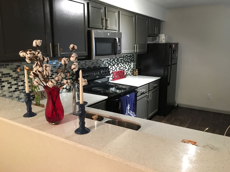 View of the kitchen