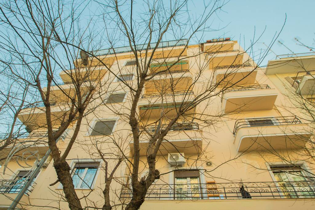 View of the building outside