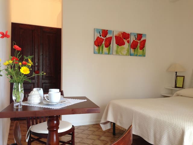 Stanza con tutti servizi privati