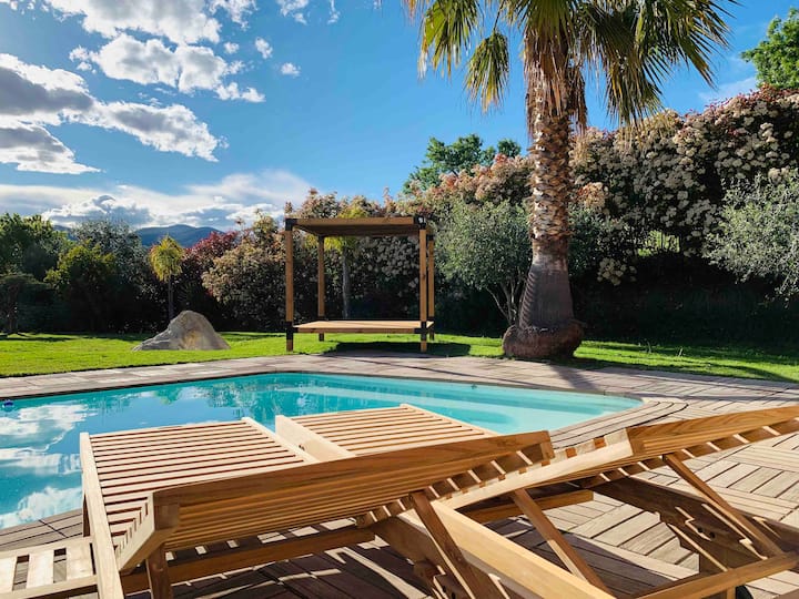 Villa / apartment 100m2 Panoramic view with pool