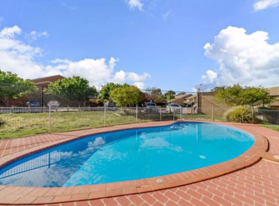 Communal heated swimming pool - shared with other members of the complex