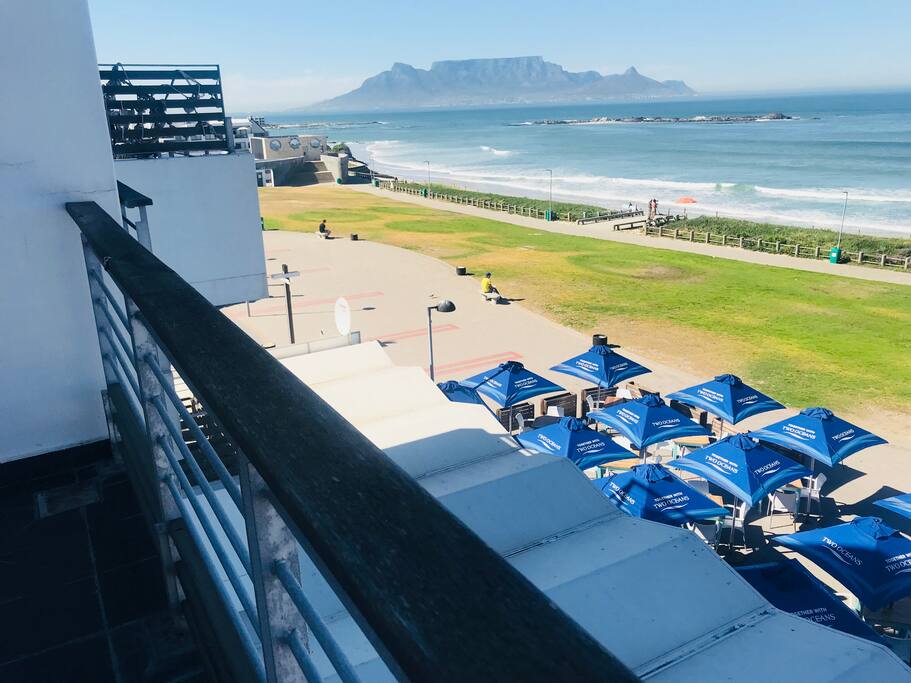 Breath-taking views from the balcony