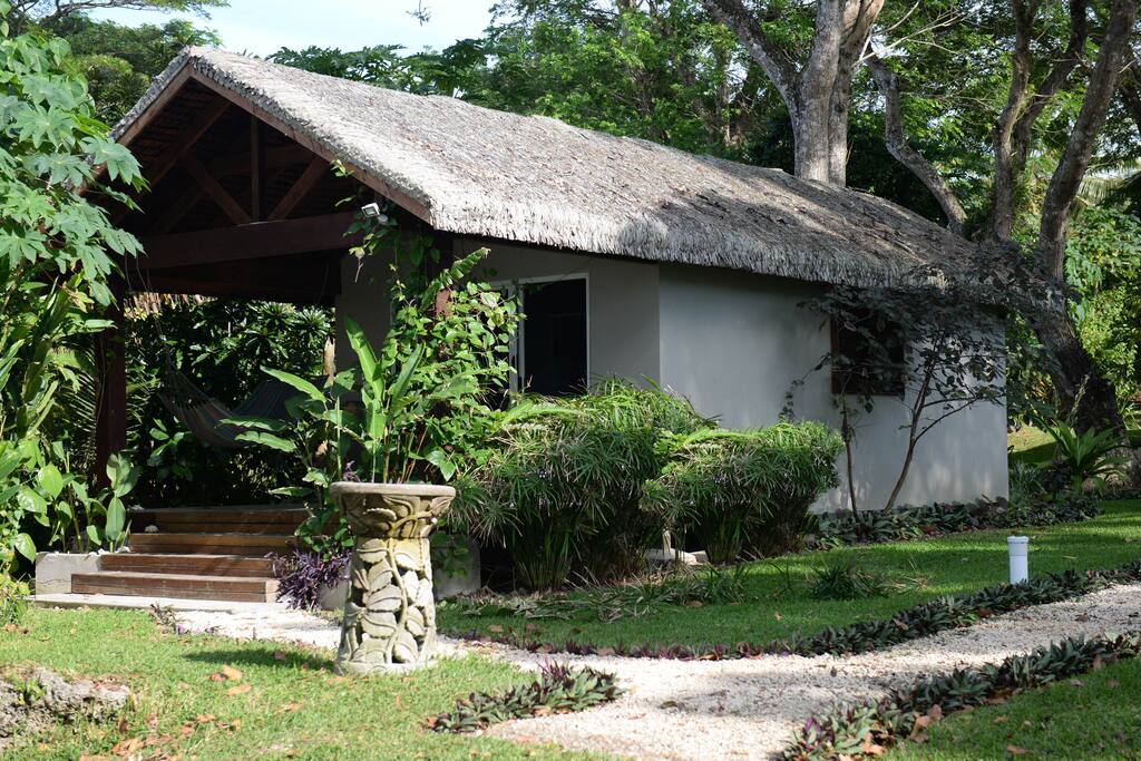 Bungalow from the front