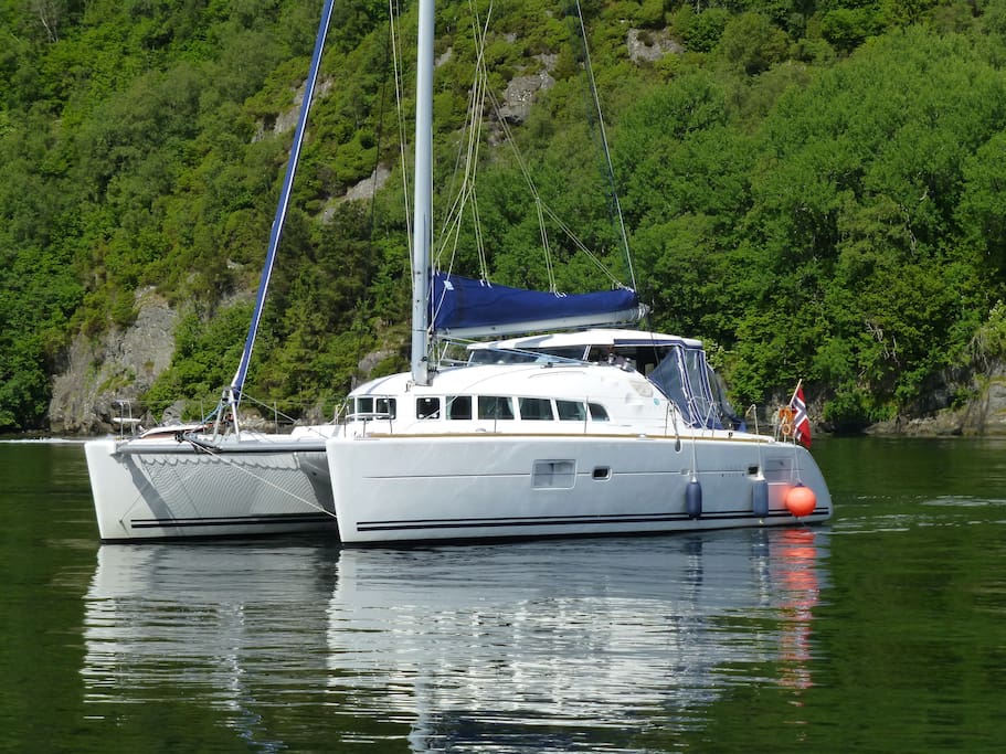 Catamaran sailboat