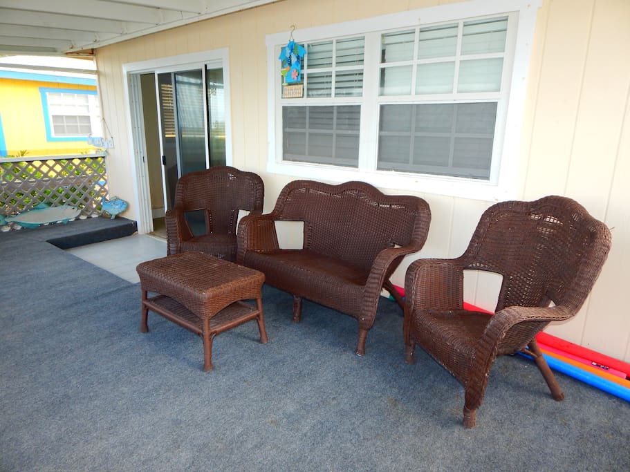 Covered porch