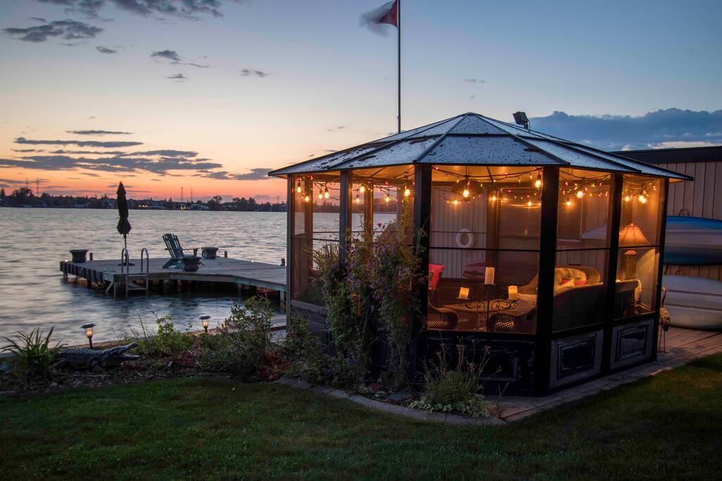 Gazebo on the Lake