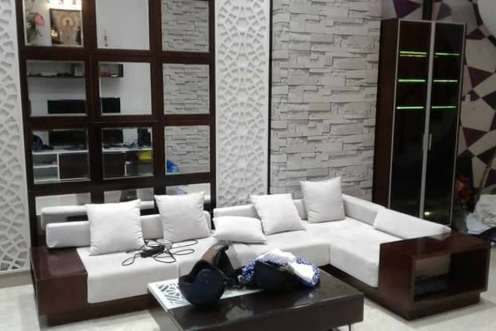 Probably the only couch with cushions in Da Nang!