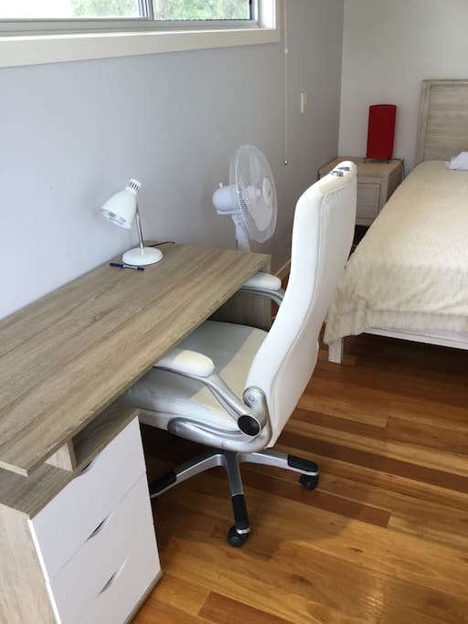 Writing desk in your
bedroom