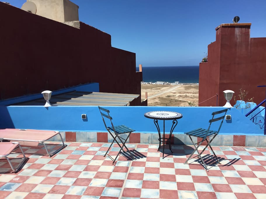 Private roof terrace